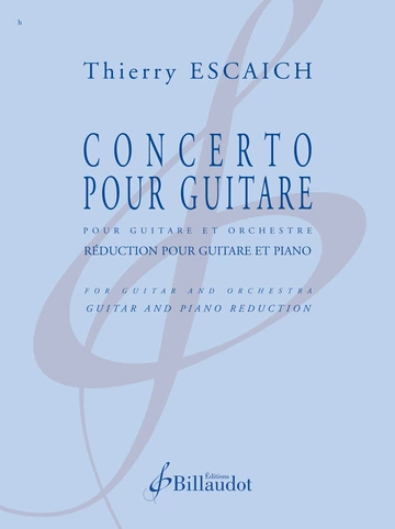 Concerto pour guitare. Réduction Visuel